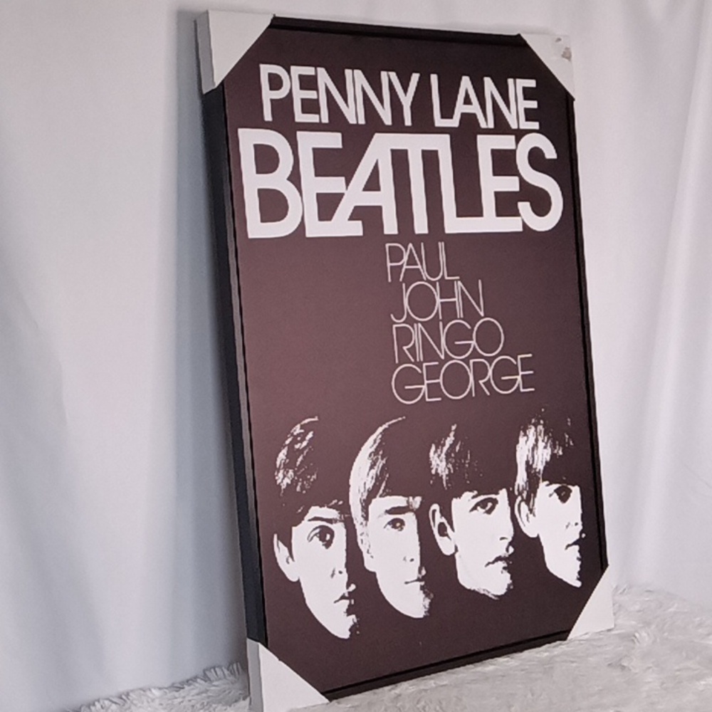 PENNY LANE BEATLES WALL ART (3ft Tall x 2ft Wide)